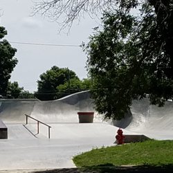 Baker Park - Skate park across Main St on the north end of the park