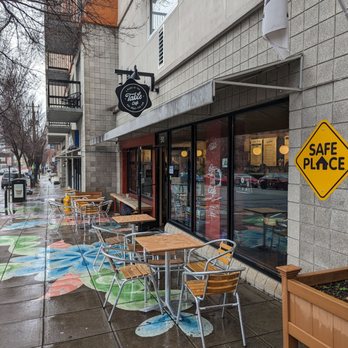 A Place At The Table - a sidewalk with tables and chairs - Cafes Near Me - Raleigh, North Carolina A Place At The Table - a sidewalk with tables and chairs - Cafes Near Me - Raleigh, North Carolina
