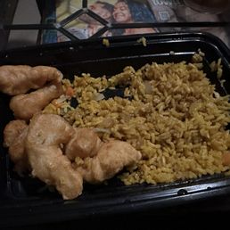Sweet and Sour Chicken with Pork Fried Rice