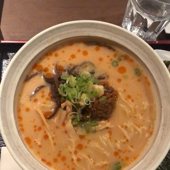 Ramen Isshin - Spicy Miso (Vegetarian) - Ramen Near Me - Toronto, Ontario Ramen Isshin - Spicy Miso (Vegetarian) - Ramen Near Me - Toronto, Ontario