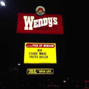 Wendy's - a neon sign for wendy's - Fast Food Near Me - Waterloo, Iowa Wendy's - a neon sign for wendy's - Fast Food Near Me - Waterloo, Iowa