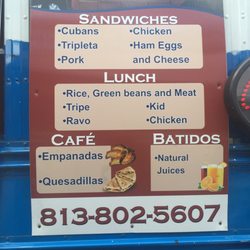El Cafe de Mechy - Menu 2 of 2