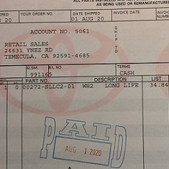 Temecula Valley Toyota - Blowup of price and item - Car Dealers Near Me - Temecula, California