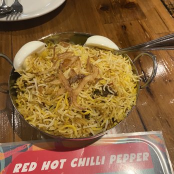 Red Hot Chilli Pepper - Lucknow Mutton Biryani - Chinese Near Me - Frisco, Texas