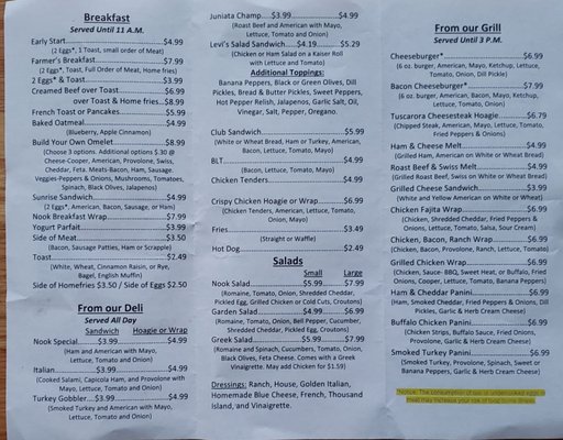 Menu photo 2 Walnut Cheese Nook Port Royal, PA Menu photo 2 Walnut Cheese Nook Port Royal, PA