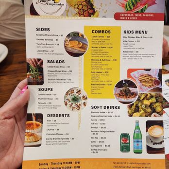 Loaded Empanadas - Menu - Tapas/Small Plates Near Me - Las Vegas, Nevada Loaded Empanadas - Menu - Tapas/Small Plates Near Me - Las Vegas, Nevada