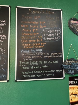 Menu photo 1 Romeo's Pizza and Sandwich Shop Madera, CA Menu photo 1 Romeo's Pizza and Sandwich Shop Madera, CA