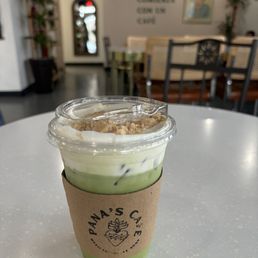 Banana Matcha Latte