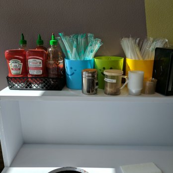 i-Tea - Condiments station - Bubble Tea Near Me - Fremont, California i-Tea - Condiments station - Bubble Tea Near Me - Fremont, California
