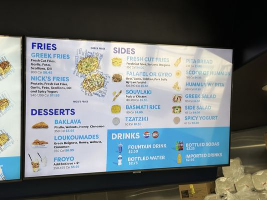 Menu photo 7 Nick The Greek Reno, NV