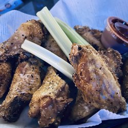 Chumley's Depot - Lemon Pepper Wings with Marcus sauce on the side