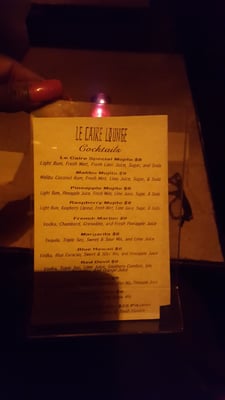 Menu photo 6 Le Caire Lounge Williston Park, NY