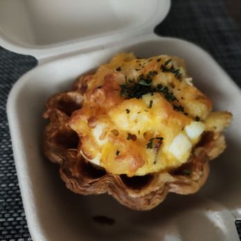 Naisnow Tea and Bakery - Bacon Potato Tart - Bubble Tea Near Me - Flushing, New York
