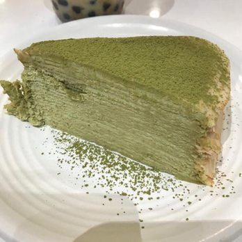 Miss Cheese Tea Cafe - Matcha Mille Crepes Cake - Bubble Tea Near Me - Pasadena, California Miss Cheese Tea Cafe - Matcha Mille Crepes Cake - Bubble Tea Near Me - Pasadena, California