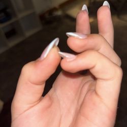 Fashion Nails - Pinky nail already coming off one day after getting them done