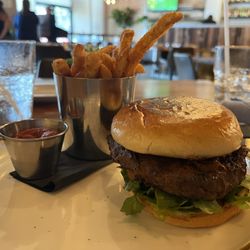 Bodega Tavern & Kitchen - Casablanca burger and fries.