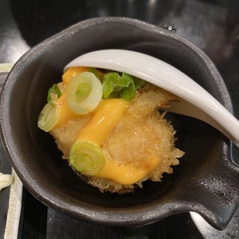 Hyack Sushi - Deep fried poached egg. Must order. - Japanese Near Me - New Westminster, British Columbia Hyack Sushi - Deep fried poached egg. Must order. - Japanese Near Me - New Westminster, British Columbia