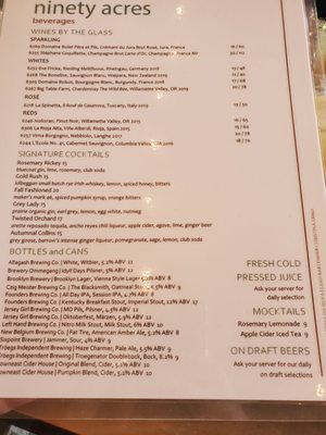 Menu photo 7 Ninety Acres Peapack, NJ