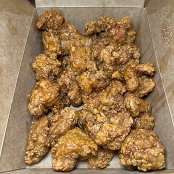Hahaha Chicken - Soy Garlic Gang- Jeong - Korean Near Me - Woburn, Massachusetts Hahaha Chicken - Soy Garlic Gang- Jeong - Korean Near Me - Woburn, Massachusetts