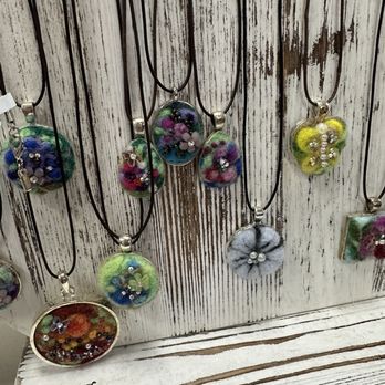 Farm Girl Finds - Felted necklaces . - Furniture Stores Near Me - Waterloo, Illinois Farm Girl Finds - Felted necklaces . - Furniture Stores Near Me - Waterloo, Illinois