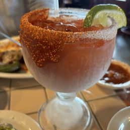 Paleta de La Palapa (watermelon, chamoy, tequila, oj, tabasco) Paleta de La Palapa (watermelon, chamoy, tequila, oj, tabasco)