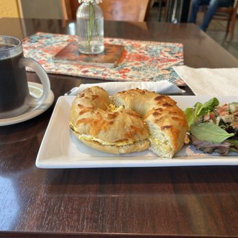 Broadway Coffee - Breakfast sandwich and drip coffee. - Coffee & Tea Near Me - Sacramento, California