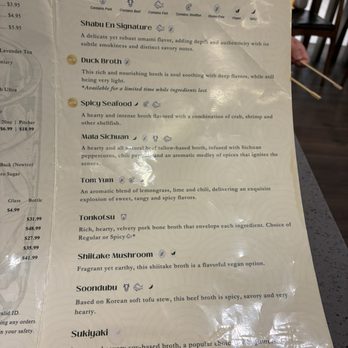Shabu En - Menu - Hot Pot Near Me - Houston, Texas Shabu En - Menu - Hot Pot Near Me - Houston, Texas