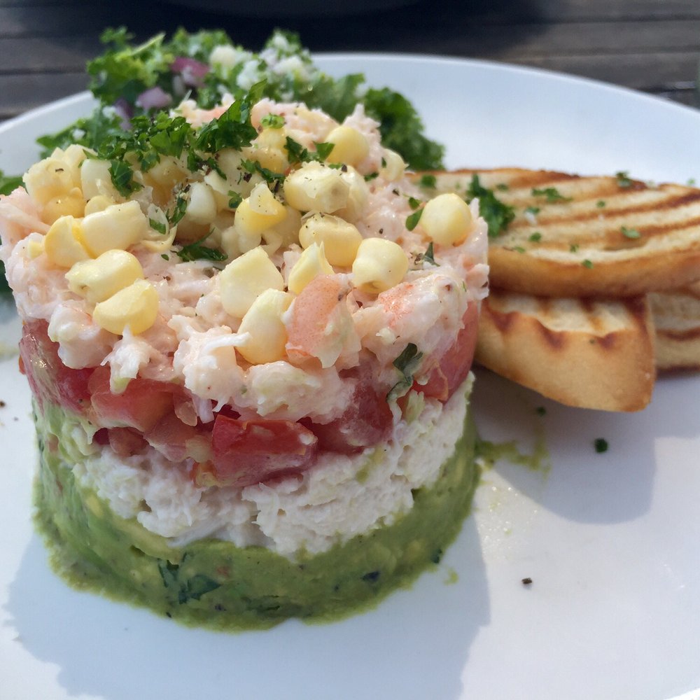 Cowfish - Crab and shrimp remoulad - New American Near Me - Hampton Bays, New York Cowfish - Crab and shrimp remoulad - New American Near Me - Hampton Bays, New York