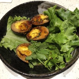 Fried marinated eggs were not bad Fried marinated eggs were not bad
