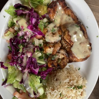 Mediterranean Kitchen - Seafood Combo Plate - Mediterranean Near Me - Burlingame, California Mediterranean Kitchen - Seafood Combo Plate - Mediterranean Near Me - Burlingame, California