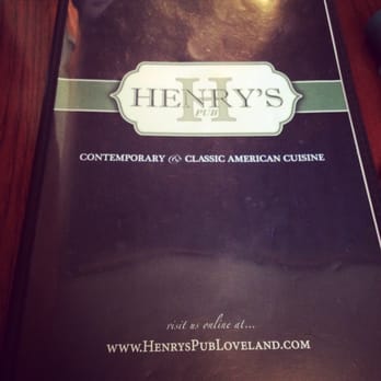 Henry's Pub - menu - American Near Me - Loveland, Colorado