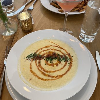 Avenue N - Roasted corn soup - New American Near Me - Rumford, Rhode Island