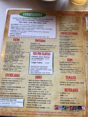 Menu photo 5 Tee Pee Mexican Food Phoenix, AZ Menu photo 5 Tee Pee Mexican Food Phoenix, AZ