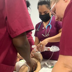 The Hands-On CPR Center - Medical students learning CPR and Basic Life Support