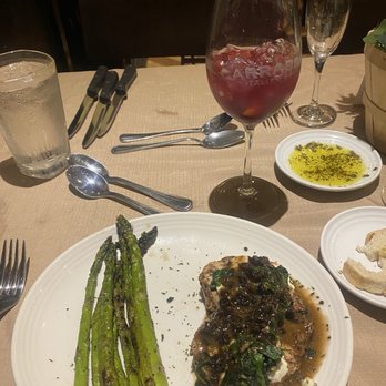 Carrabba's Italian Grill - Sweet chicken dish with spinach - Italian Near Me - Savannah, Georgia