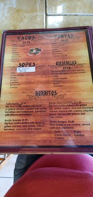 Menu photo 6 Amigo’s Taqueria Savannah, GA