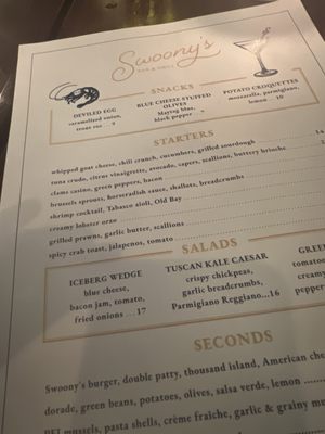 Menu photo 2 Swoony's Brooklyn, NY