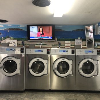 LightHouse Laundromat - Tv inside - Laundromat Near Me - Orange, California
