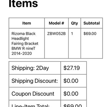 Vivid Racing - Receipt and shipping information - Auto Parts & Supplies Near Me - Gilbert, Arizona
