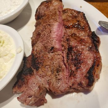 No 9 Grill - NY Strip - cooked PITTSBURGH RARE! - American Near Me - Cambridge City, Indiana No 9 Grill - NY Strip - cooked PITTSBURGH RARE! - American Near Me - Cambridge City, Indiana