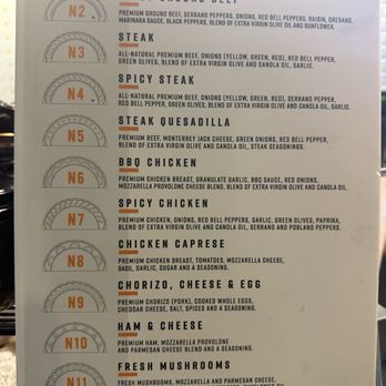Lazo Empanadas - 16Th Mall - Empanada menu (the savory ones) - Empanadas Near Me - Denver, Colorado