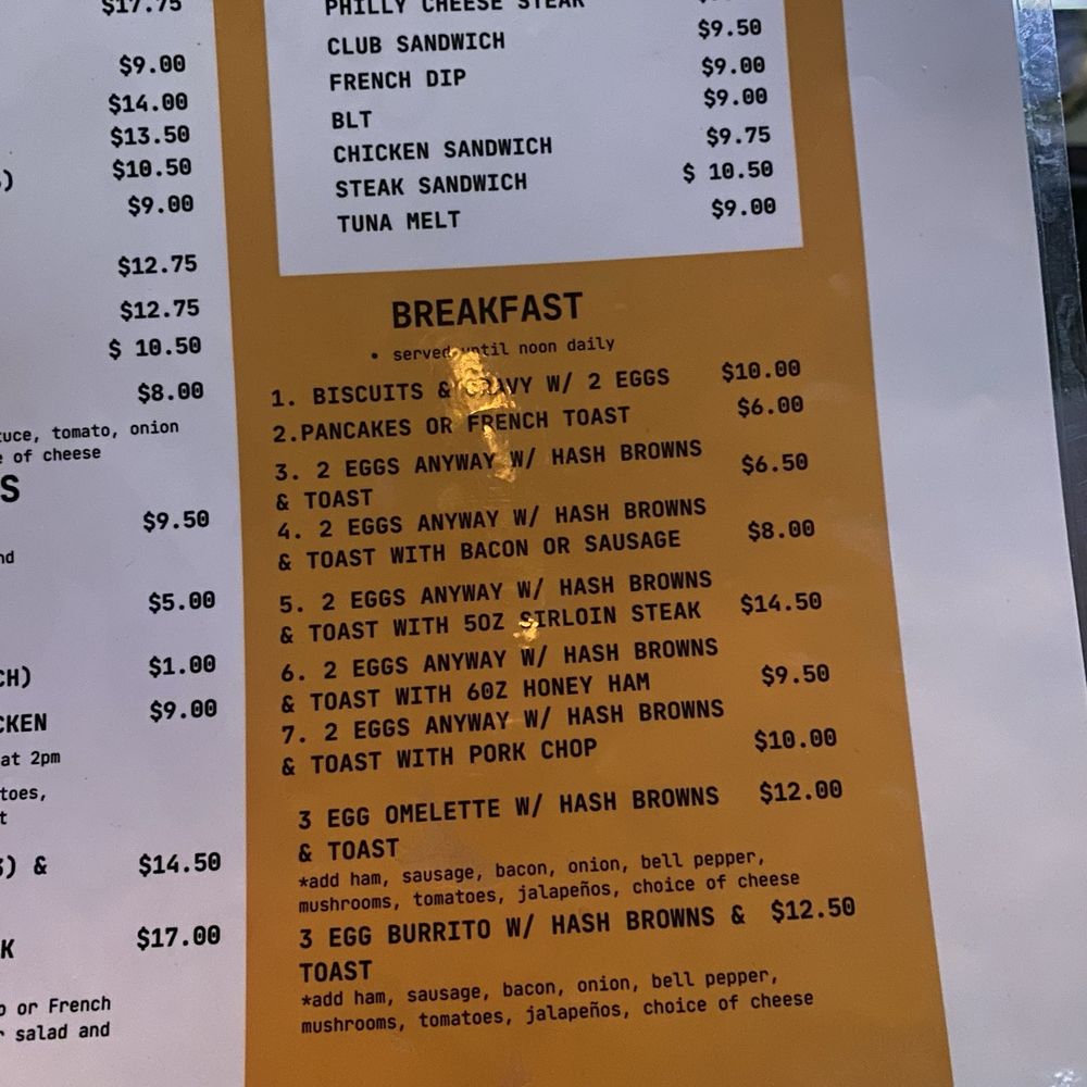 Charleys Place - Menu - American Near Me - Glendale, Arizona