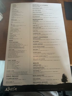 Menu photo 5 Black Cap Grille North Conway, NH Menu photo 5 Black Cap Grille North Conway, NH