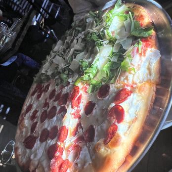 Campania Coal Fired Pizza - Lombardi and half white - Pizza Near Me - Brooklyn, New York