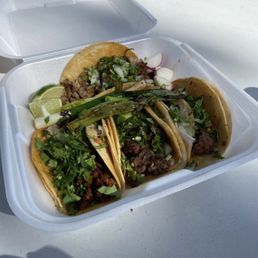 2 Carne asada, campechana, lengua tacos 2 Carne asada, campechana, lengua tacos
