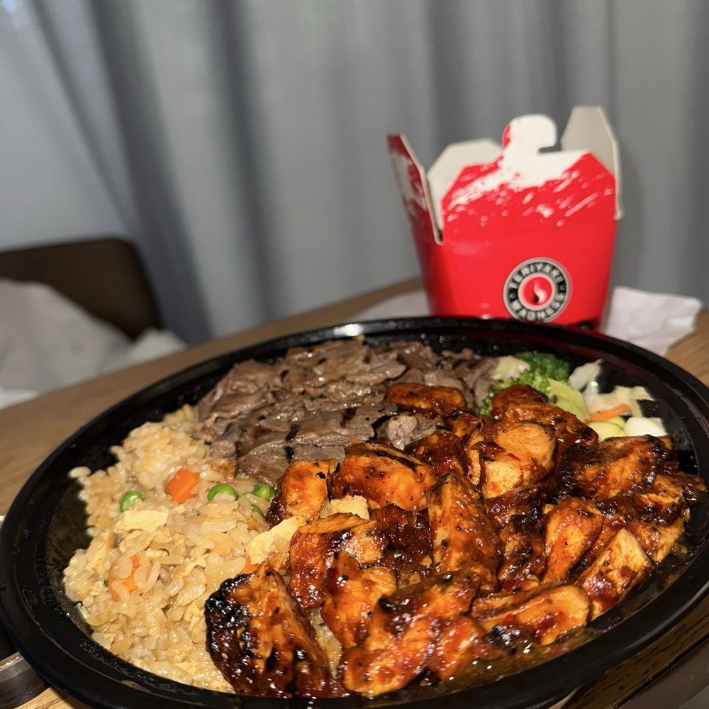 Teriyaki Madness - Two Protein Bowl- Large Size Only - Japanese Near Me - San Jose, California Teriyaki Madness - Two Protein Bowl- Large Size Only - Japanese Near Me - San Jose, California