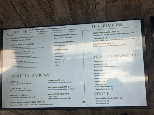 Menu photo 1 Lofty Coffee Solana Beach, CA Menu photo 1 Lofty Coffee Solana Beach, CA