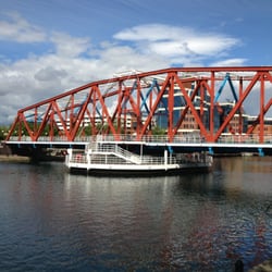 Salford Quays - One of many bridges at the quays