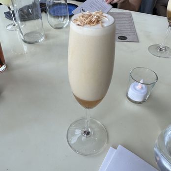 Petiscos - their version of a pina colada - Portuguese Near Me - San Jose, California Petiscos - their version of a pina colada - Portuguese Near Me - San Jose, California
