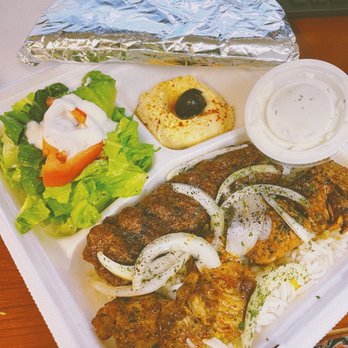 Leo's Taverna - Combo Lule Kebab Plate (Beef and Lamb) - Greek Near Me - Honolulu, Hawaii
